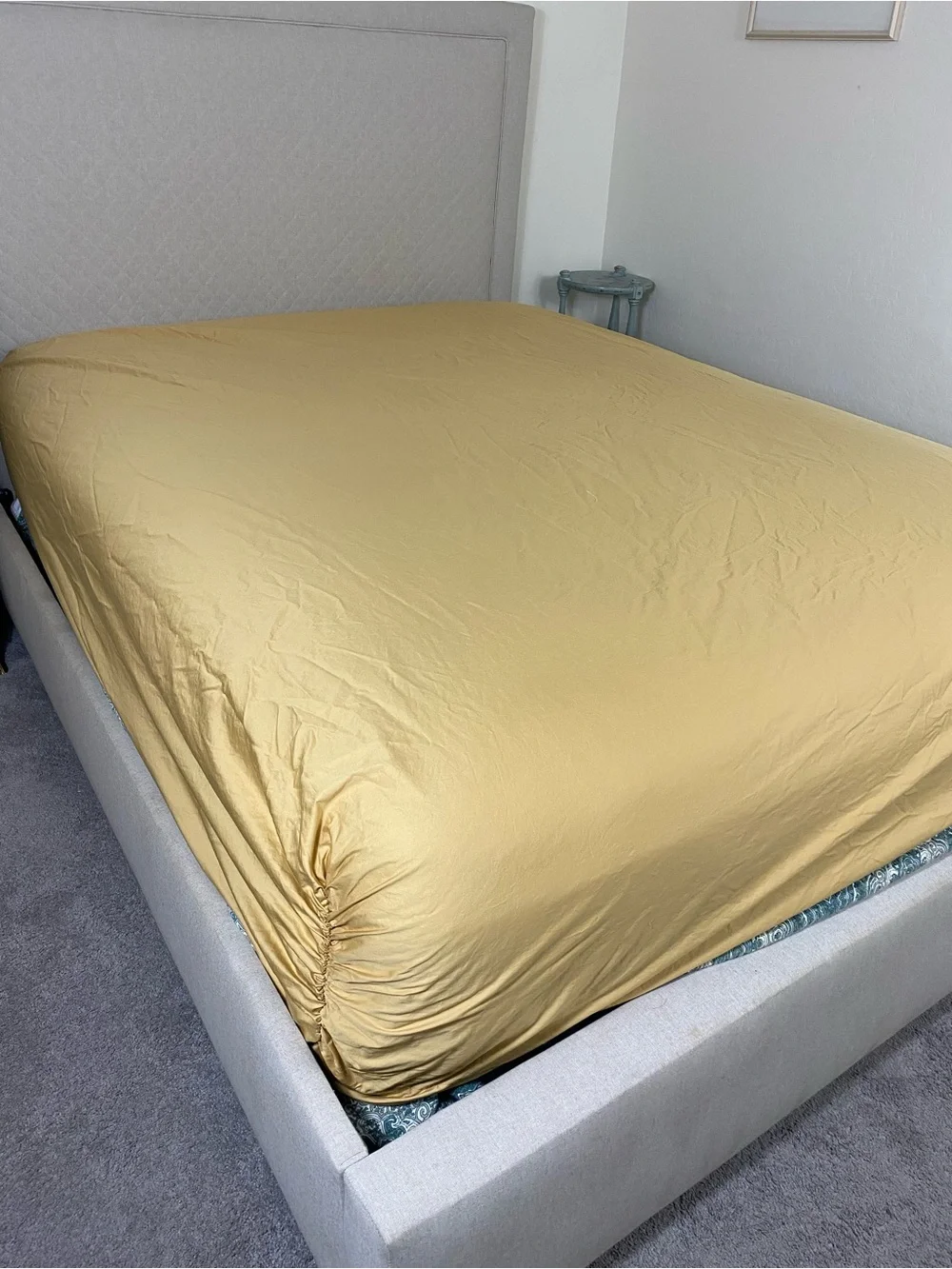 Waterford Rich Gold Fitted Sheet 100% cotton Queen
